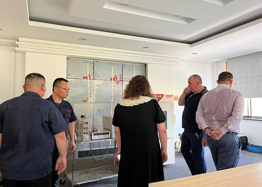 Foreign customers visit Zhejiang Daming company and factory for technical and business cooperation and exchange