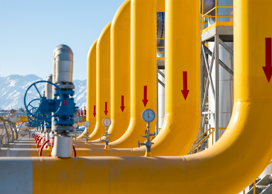 Electric heating tape is used in high-altitude grain and oil pipelines