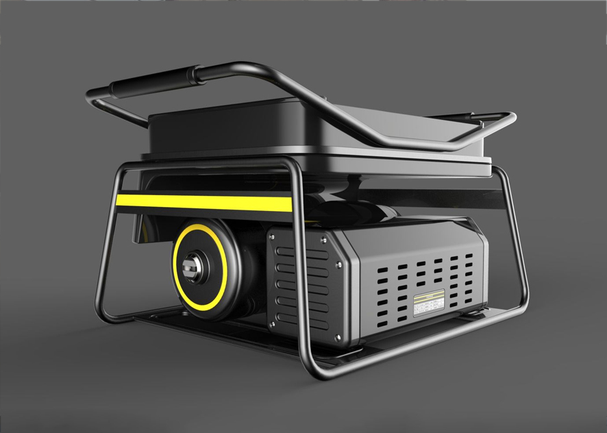 Electric heat tracing system is used for generator cooling