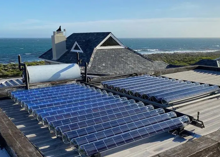 How to use solar electric heating tape