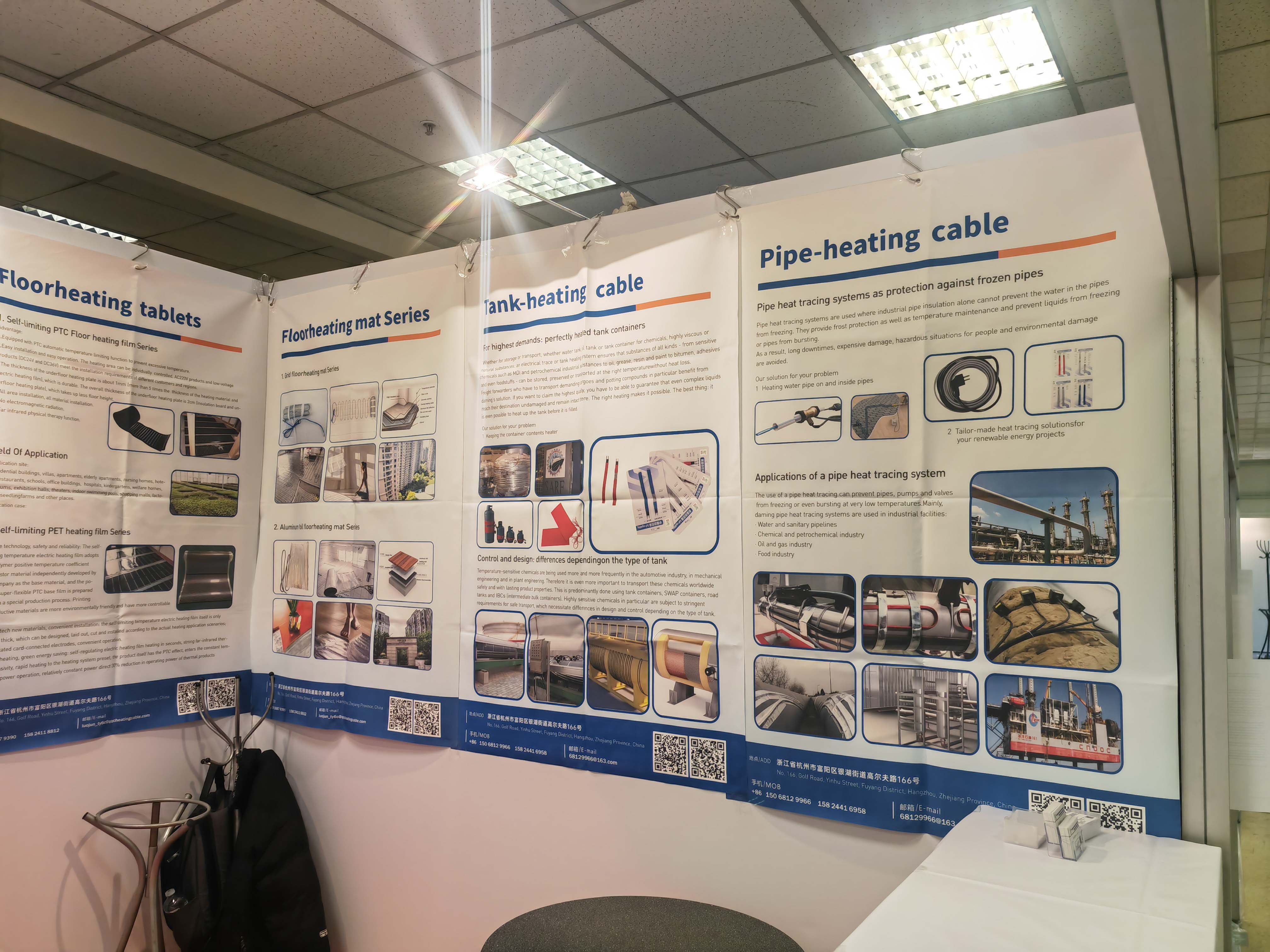 Hangzhou Qingqi Dust Environmental Protection Technology Co., Ltd. in March 19-21 CabeX exhibition in Moscow, Russia, welcome Russian friends to the exhibition to exchange and negotiate guidance