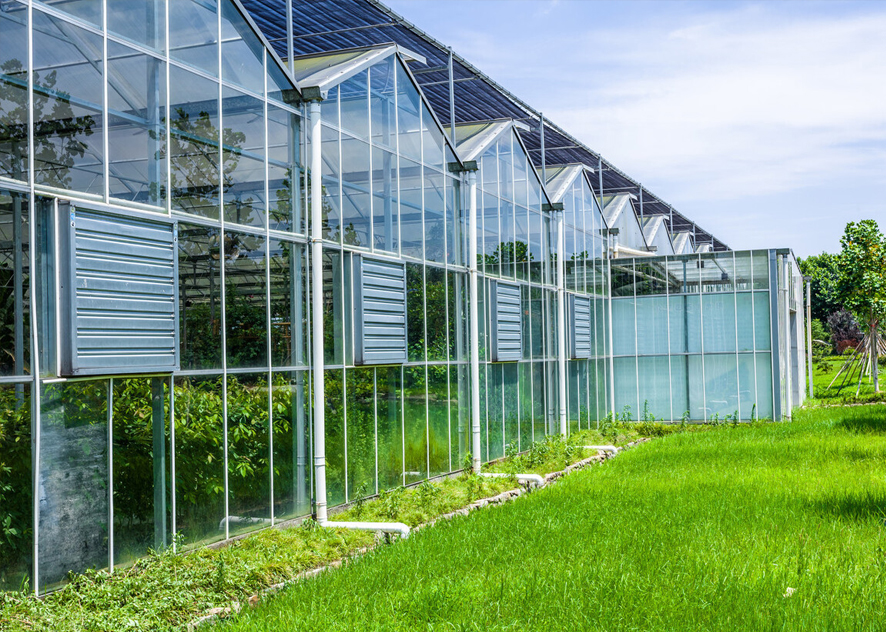 Electric heat tracing in agricultural greenhouses