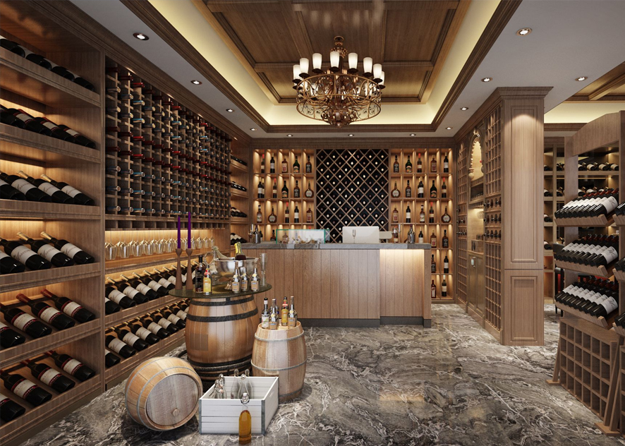 Electric heating system for wine storage in winter